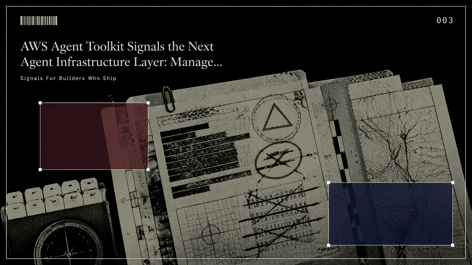 Marked paper representing policy risk and agent action approval