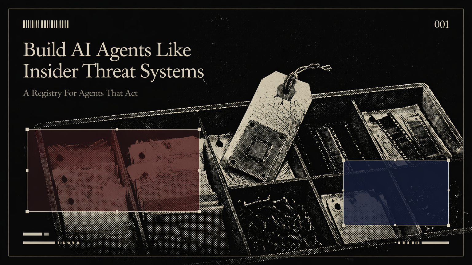 A marked access ledger representing AI agent permissions and insider-risk controls