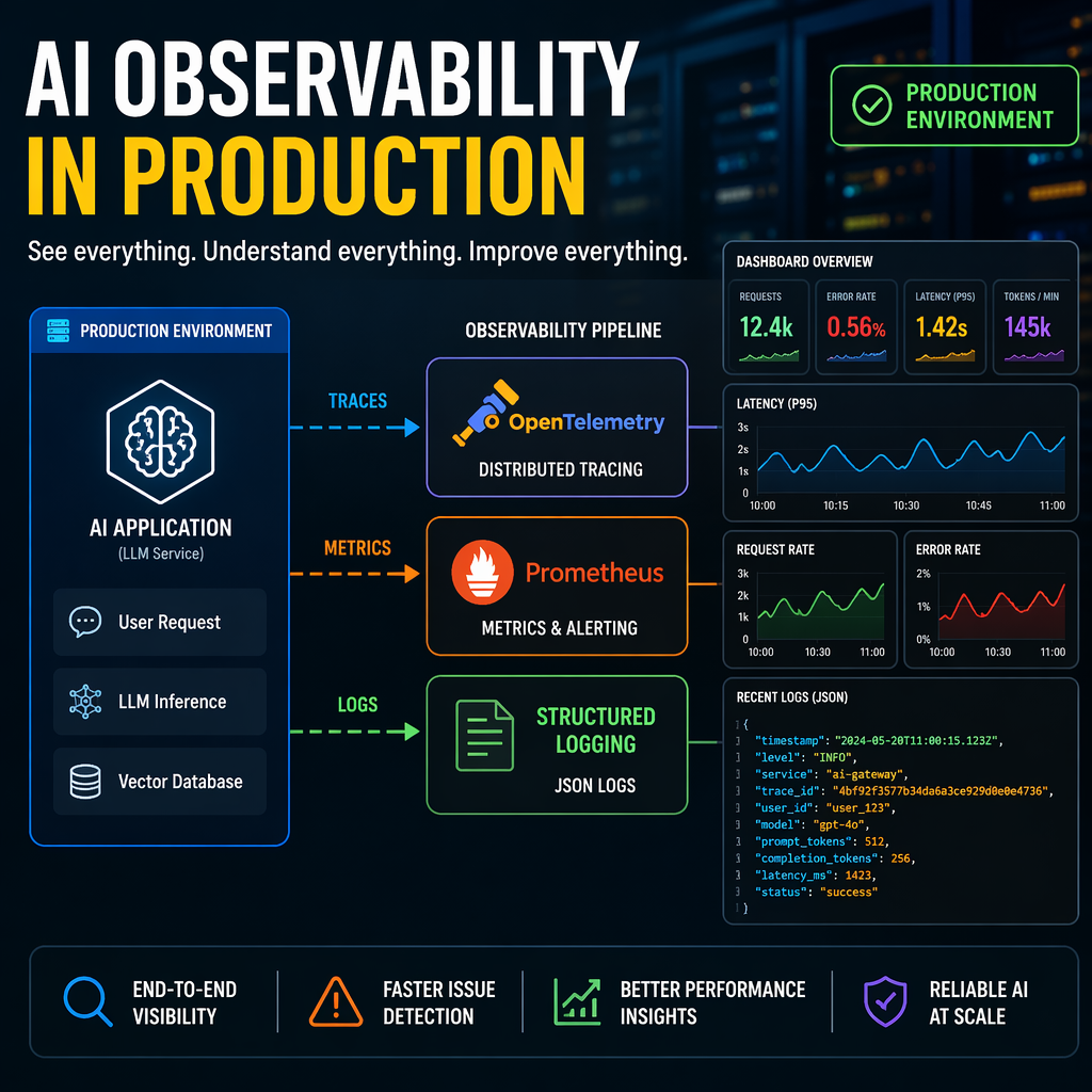 AI agent observability tools diagram