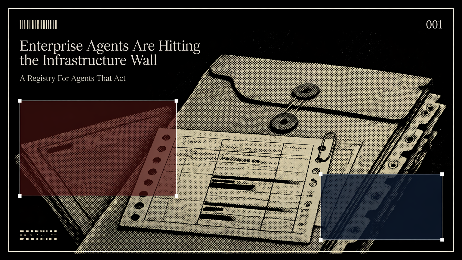 Evidence packet representing enterprise AI agent production readiness